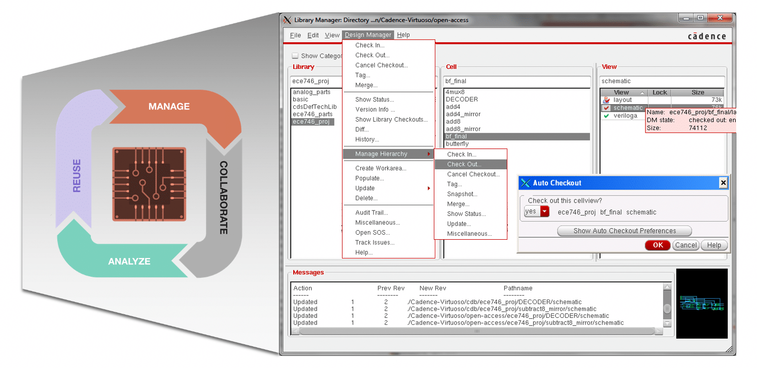 Cliosoft SOS Revision Control Revision Control Features